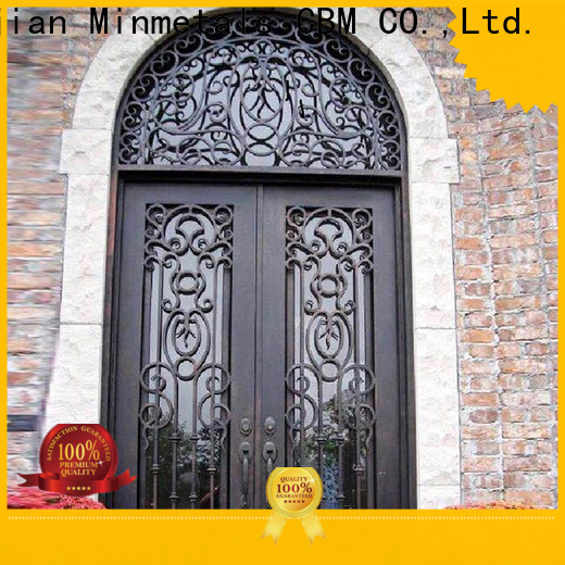 new-arrival wrought iron doors bulk production for housing