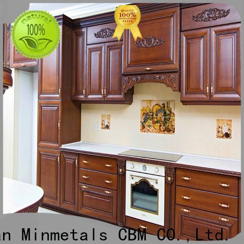 popular real wood kitchen cabinets bulk production for villa