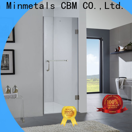 CBM hot-sale frameless glass doors manufacturers for villa