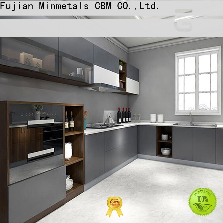 CBM durable contemporary kitchen cabinets free design for housing