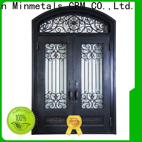 CBM newly modern iron doors at discount for building