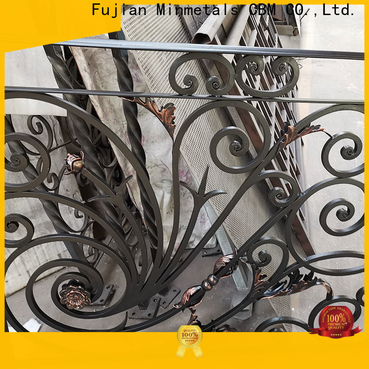 CBM hot-sale decorative wrought iron fence buy now for housing