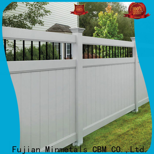 CBM pvc fence wholesale for apartment