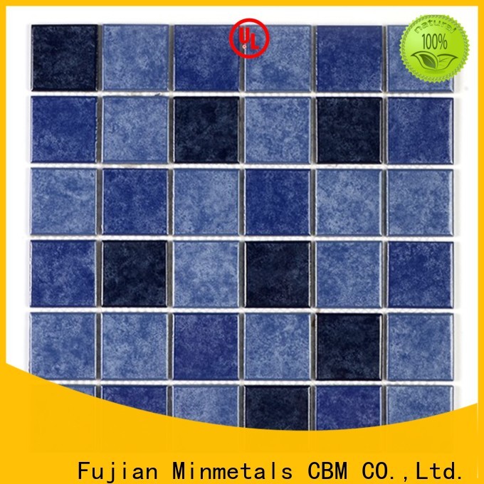 CBM popular blue mosaic tiles factory for construstion