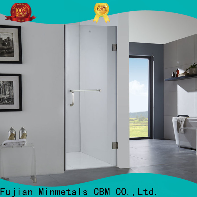 CBM hot-sale bathroom sliding glass door factory for holtel
