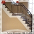 CBM stable wrought iron handrails for outdoor steps bulk production for apartment