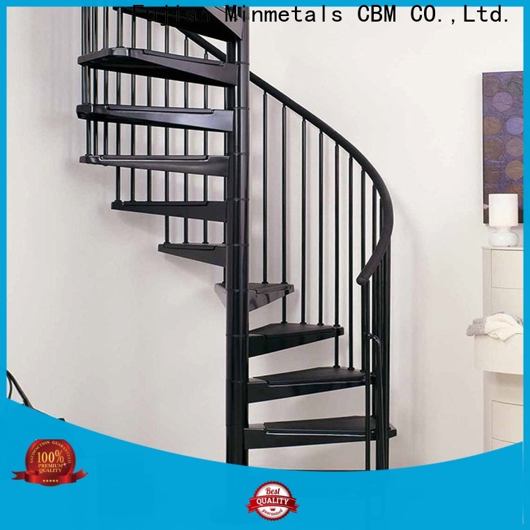 CBM first-rate exterior wrought iron railing China supplier for construstion