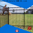 hot-sale decorative wrought iron fence from manufacturer for villa