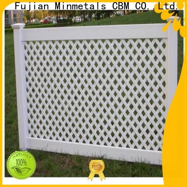 CBM durable pvc fence at discount for construstion