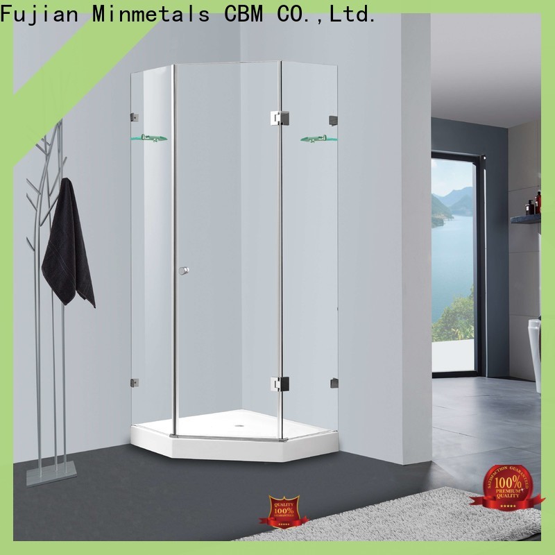 CBM first-rate bathtub glass door owner for mansion