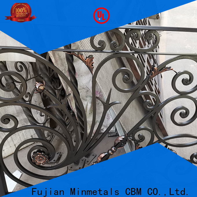 durable wrought iron balcony railing for wholesale for flats