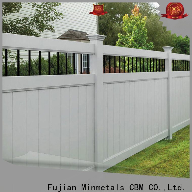 CBM pvc fence for wholesale for new house