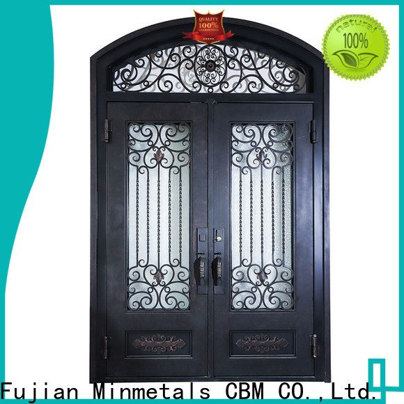 quality iron front doors from manufacturer for building