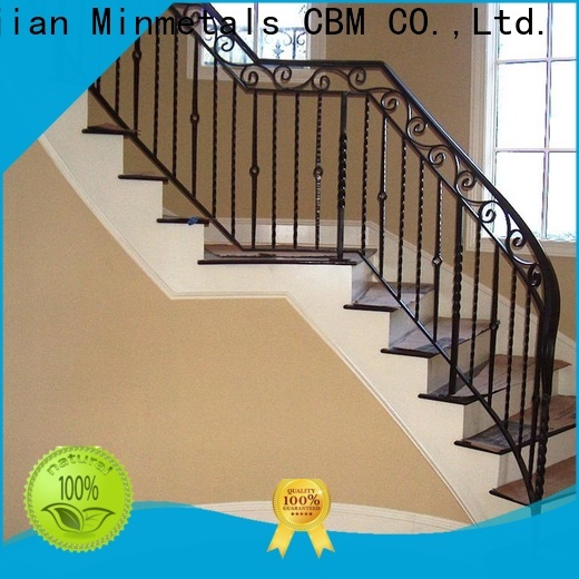 hot-sale modern wrought iron stair railing for wholesale for new house