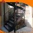 CBM hot-sale wrought iron indoor stair railing bulk production for decorating