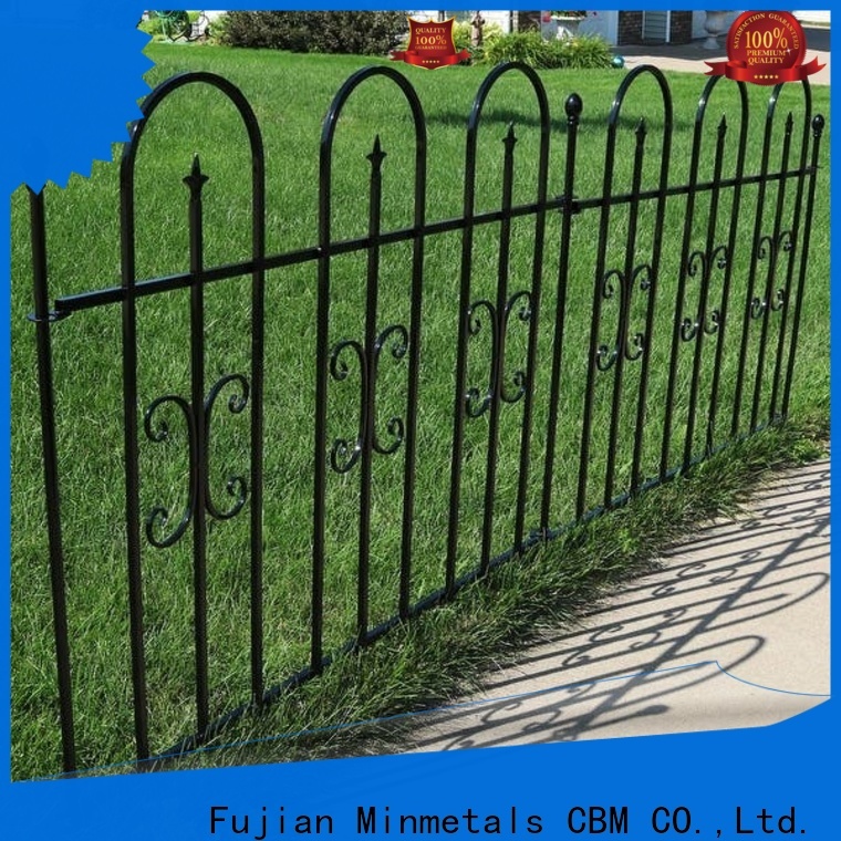 CBM decorative iron fence panels for wholesale for decorating