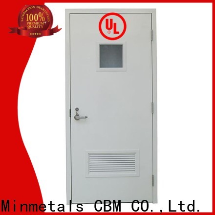 CBM quality steel fire door certifications for holtel