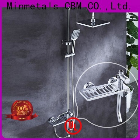CBM newly black shower head set free design for decorating