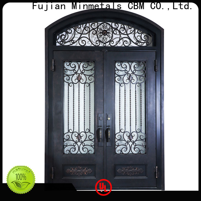 CBM iron door design for house bulk production for villa