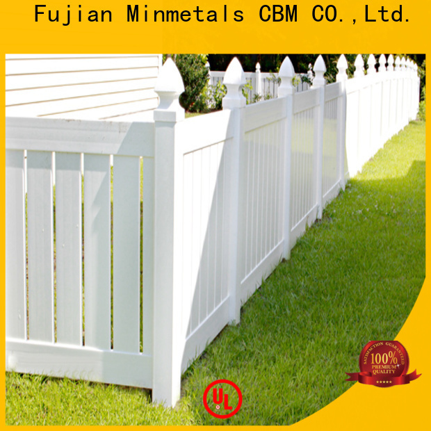 CBM vinyl fencing for wholesale for apartment