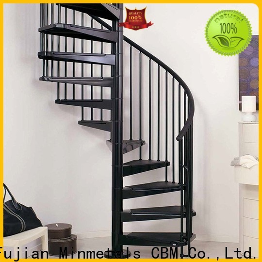 CBM best wrought iron stairs outdoor bulk production for holtel