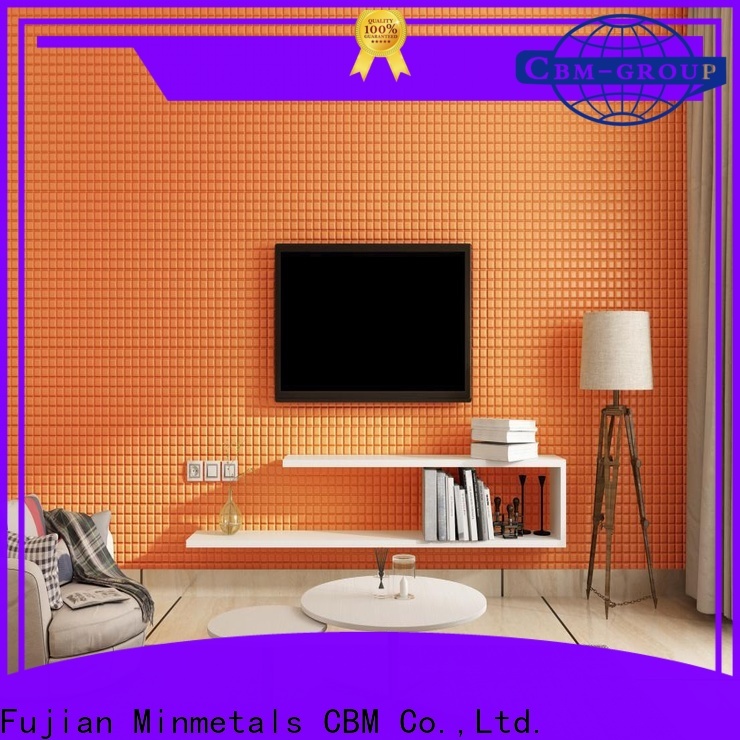 CBM new-arrival 3d self adhesive wall panels certifications for housing