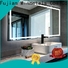 CBM inexpensive frameless mirror China Factory for apartment