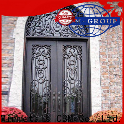 high-quality modern iron doors bulk production for villa