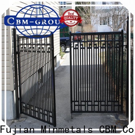 CBM quality modern iron doors bulk production for housing