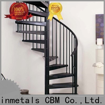 CBM new-arrival iron stair railing China supplier for holtel