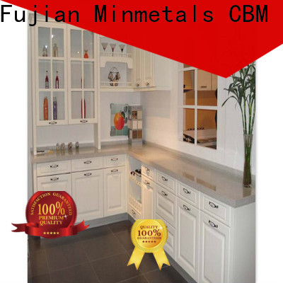 CBM newly corner kitchen cabinet factory for flats