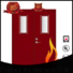 CBM durable steel fire door certifications for holtel