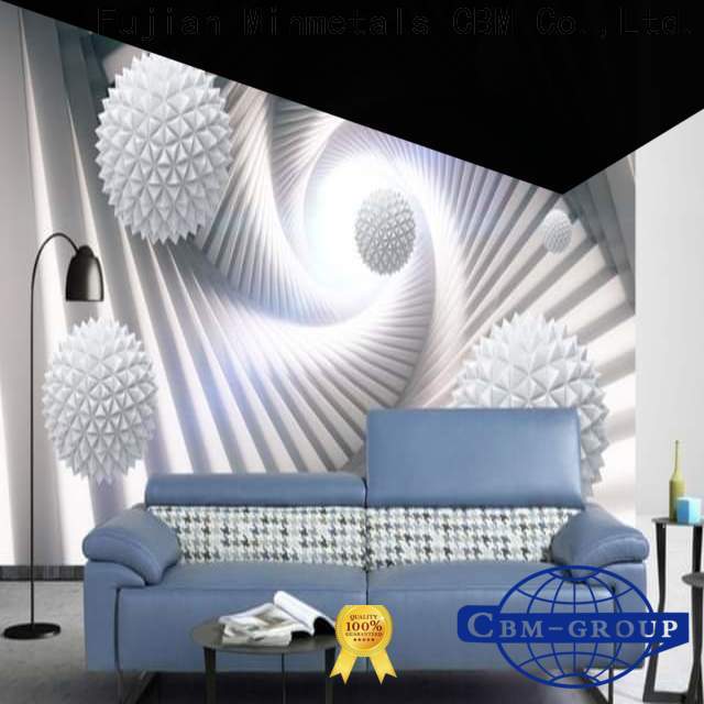 stable 3d wallpaper for bedroom walls China supplier for villa