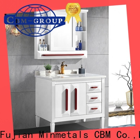 CBM corner bathroom vanity manufacturer for decorating