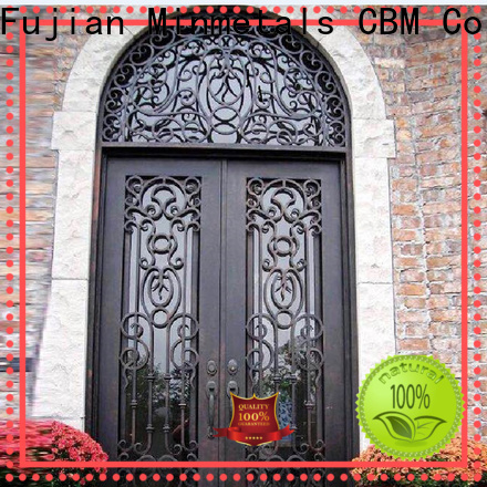 CBM high-quality iron entry door bulk production for apartment