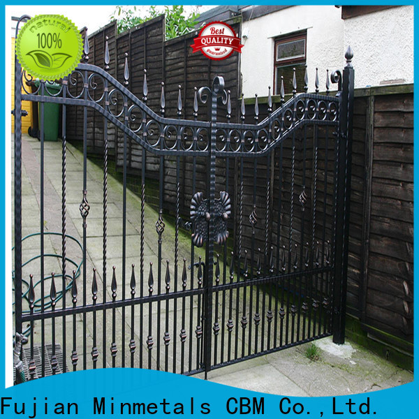 CBM rod iron doors bulk production for construstion
