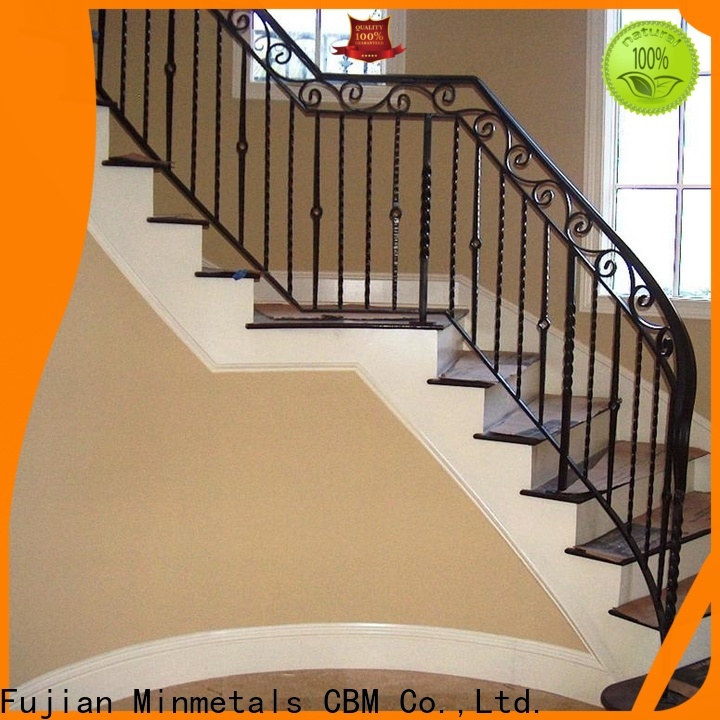 stable modern wrought iron stair railing bulk production for decorating