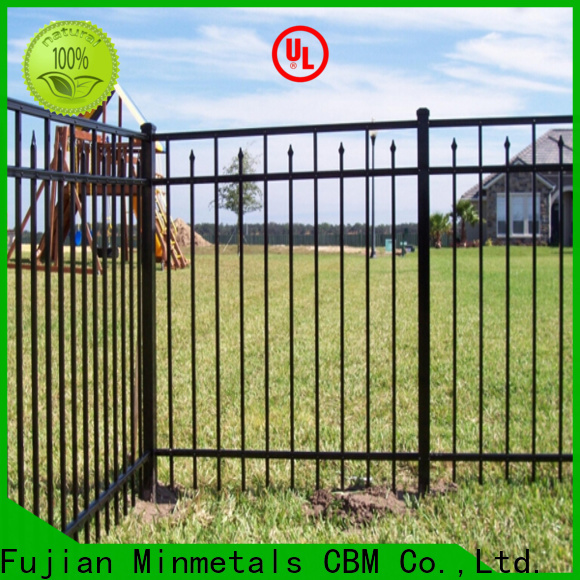 CBM decorative wrought iron fence buy now for holtel