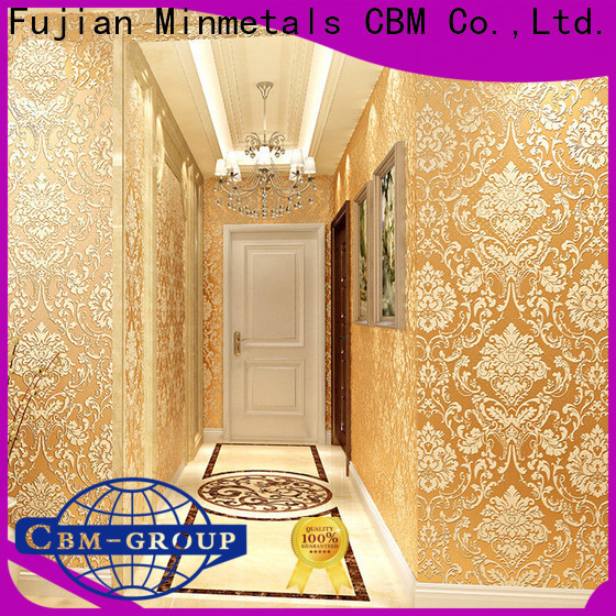 CBM stable room wallpaper 3d wholesale for construstion