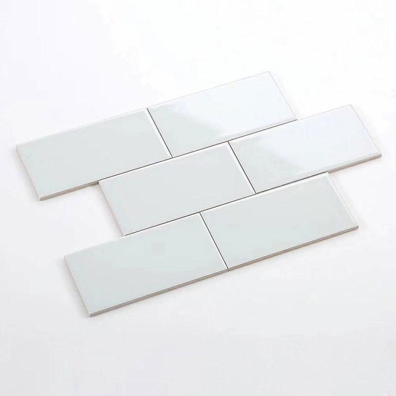 White flat wall tiles for 100x200