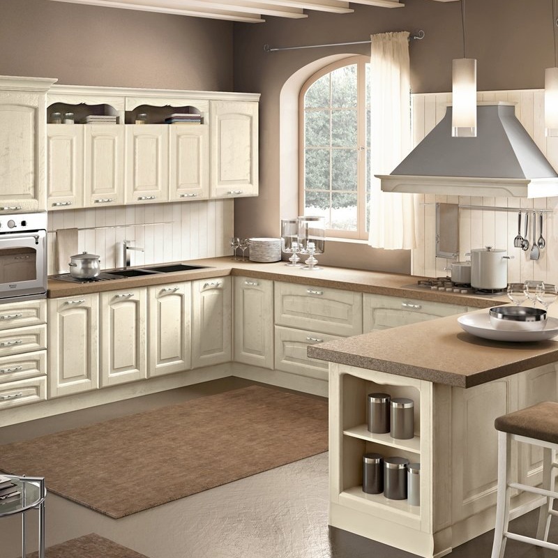 CBM light wood kitchen cabinets manufacturer for housing-2