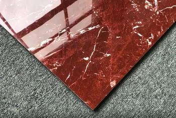 Red Rosso Levanto Polished Glazed Tile 800x800