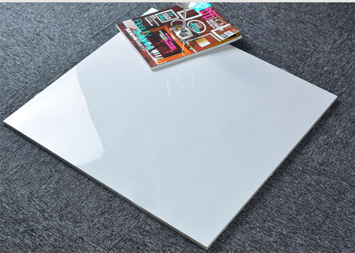 Pure White Polished Glazed Tile 24x24 | Cbm