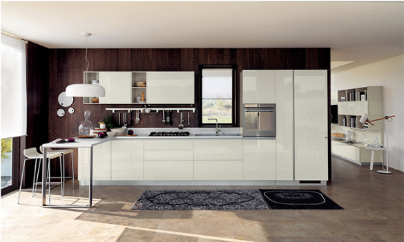 first-rate pvc kitchen cupboards producer for villa-2