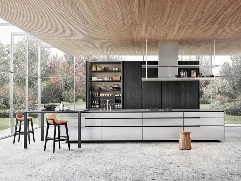 CBM new kitchen cabinets free design for holtel-1