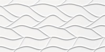 Cream white irregular 3D pattern mould wall tile12x24’’