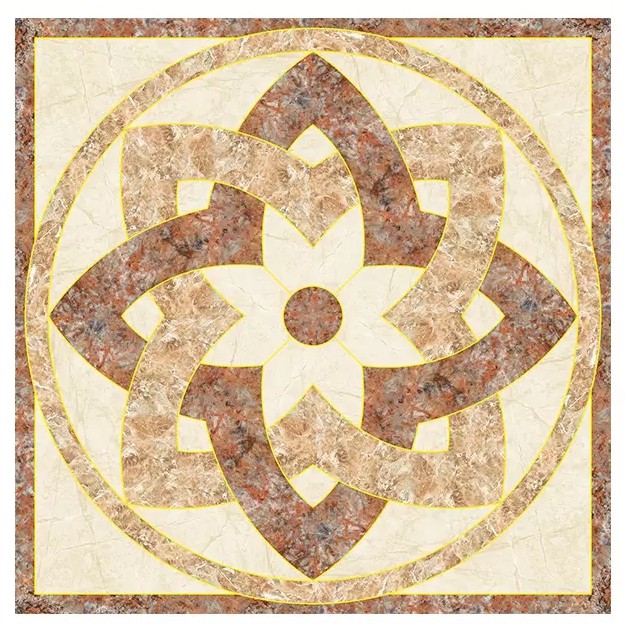 superior flower carpet floor tiles bulk production for new house-2