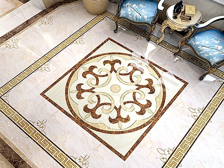 Tiles de alfombra de azulejos de pisos 3D 1800x1800