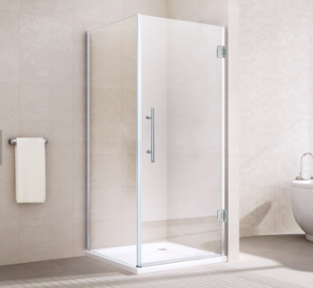 Frame-less bypass sliding tempered glass shower door Australia market CBM-JL0712