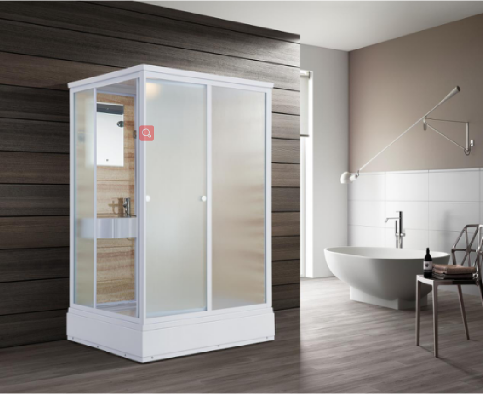CBM quality frameless shower door manufacturers for new house-1